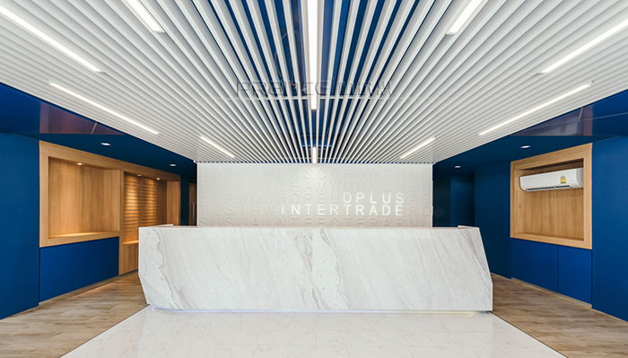 辦公室U型鋁方通吊頂